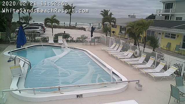 white sands resort- overlooking the pool