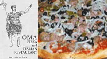 oma pizza logo oma pizza logo