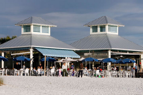 Sand Bar restaurant outside entrance