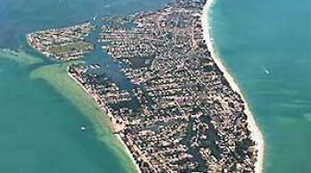 Anna Maria Island aerial view