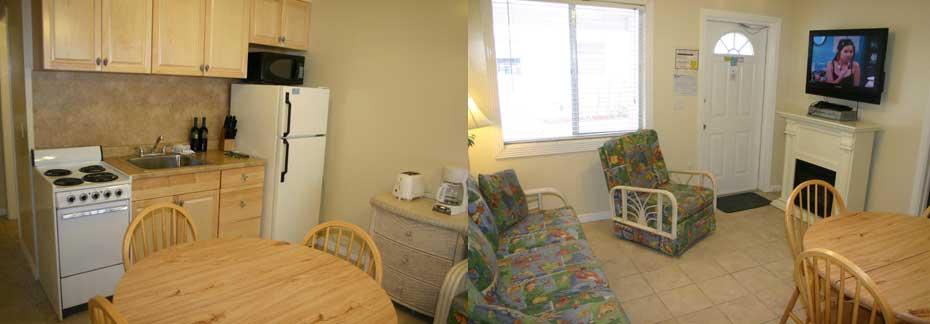 Rooms 6 and 8 - Two Bedroom, 1 Bath Apartment